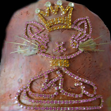 4inch Lovely Kitty Cat Custom Crowns