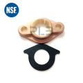 NSF Certified lead free brass or bronze water meter flange kits