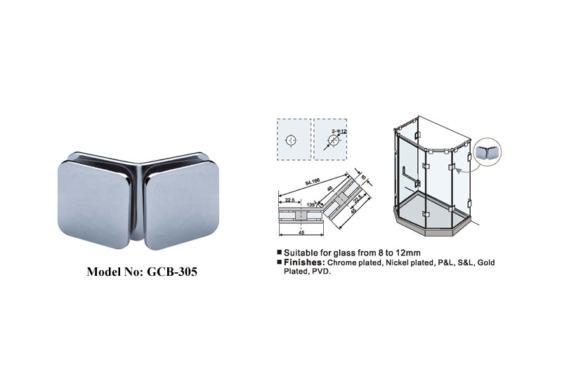 Precision Casting Shower Door Clip