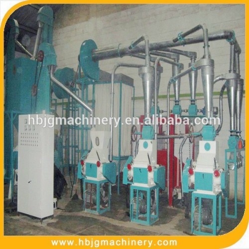 Automatic Small Scale Wheat Flour Mill Machinery for sale