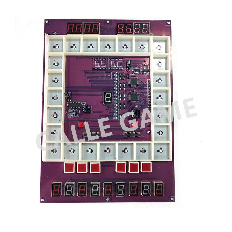 Vertikal av högsta kvalitet Mario Purple Game Board Game Machine