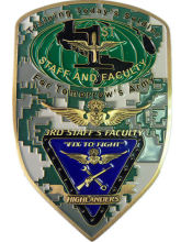 Customized U.s. Army Metal Rare Collectible Coin With Lacquered Colors Old Bronze Plated