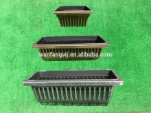 Painting Square Plastic Flower Pot