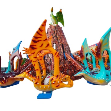 Rotating Self-Control Dinosaur Ride: Attractive Dinosaur Theme Park Equipment for Sale
