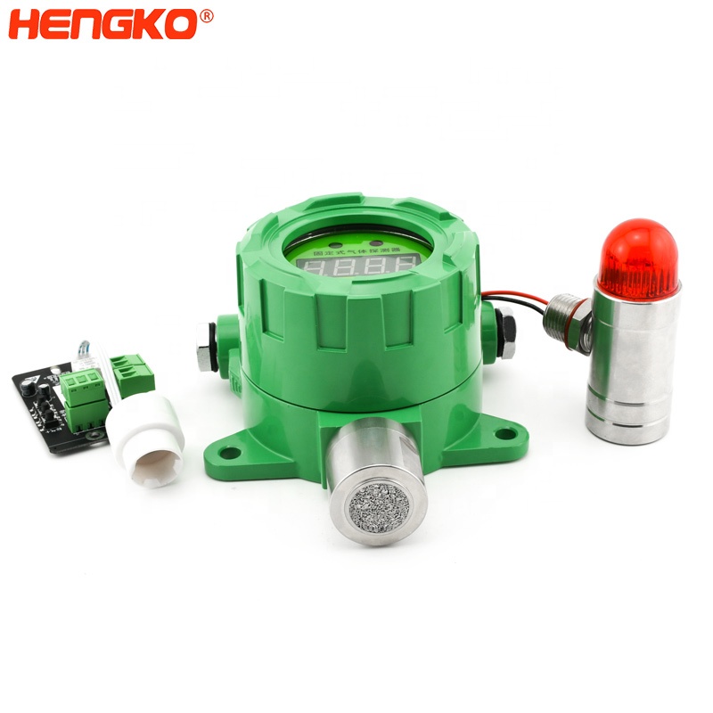 HENGKO IP67 waterproof 4-20mA explosion proof and flameproof oxygen and combustible gas sensor gas detector