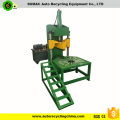 Waste tyre recycling machine hydraulic tire cutter