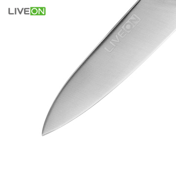 Cuchillo de cocina de 3.5 pulgadas con mango de madera