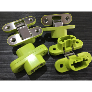 Household Accessories SS304 Plastic Concealed Hinges