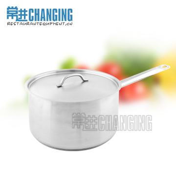Stainless Steel Saucepan with Single Handle