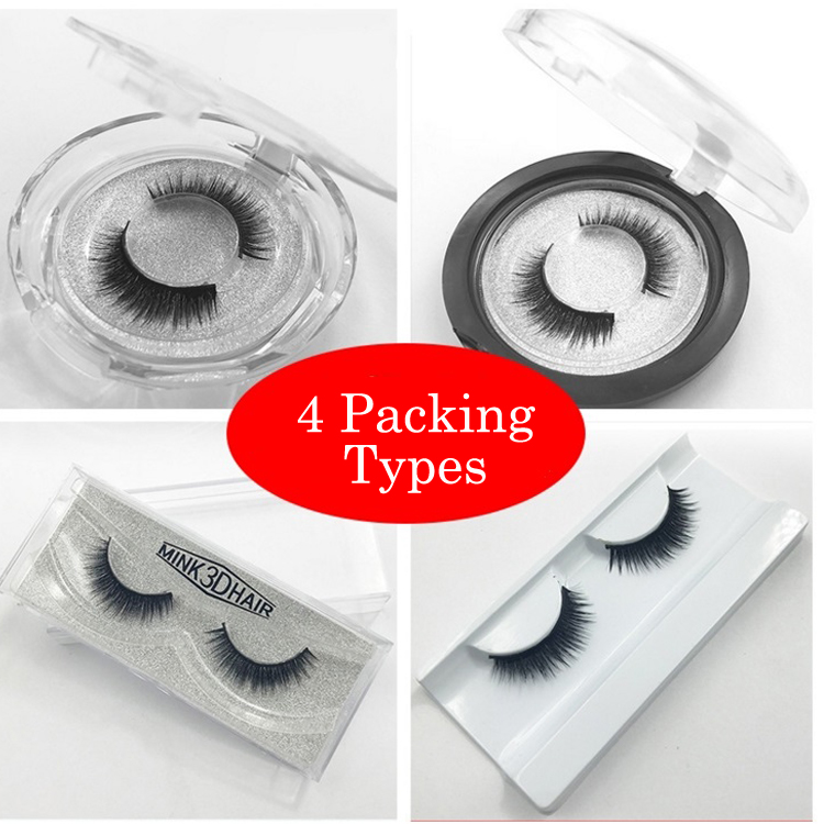 3D Mink Eyelashes Extension Supplies, Custom Private Label Lash Extension Individual Packaging Box