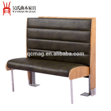 Navy blue leather sofa dining seat