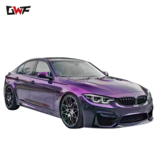 High Gloss metallic car wrap