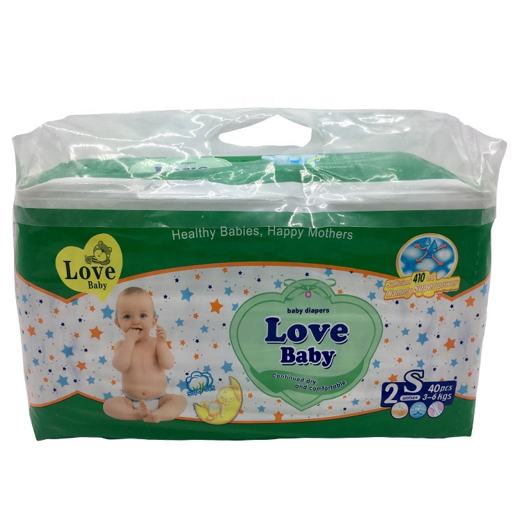 Disposable Soft Love Baby Diaper with Cheap Price made in China