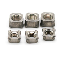Stainless steel square weld nuts