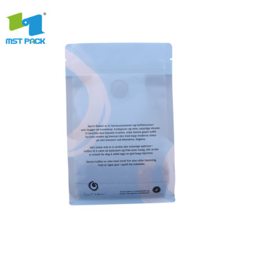bolsa de papel kraft de 3 capas con impresión en color pantone con revestimiento de pe