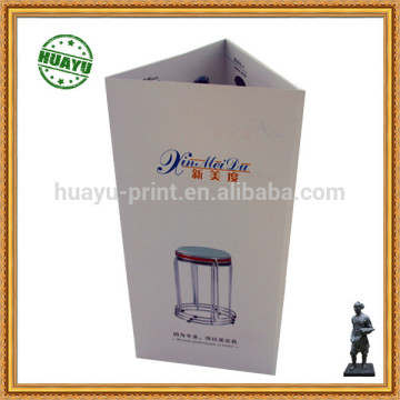 157g art paper folding catalog printing