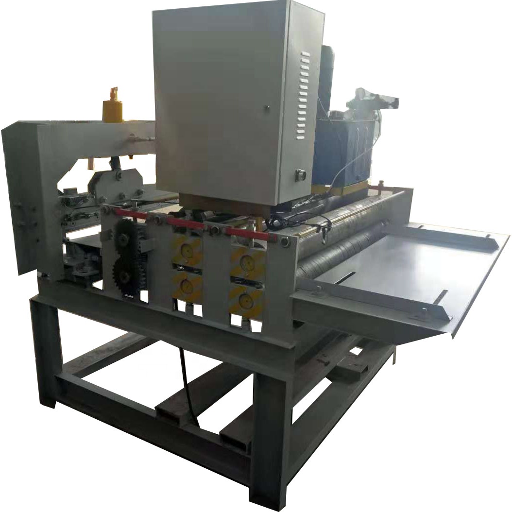 levelling and cutting machine