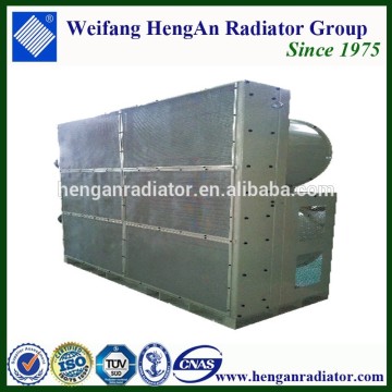 natural gas compressor engine cooling system for radiator