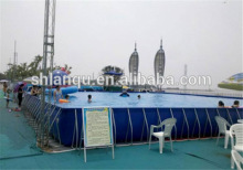 Hot sale PVC commercial rectangular frame pools