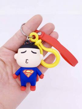 Movie Character Rubber Keychain