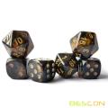 Customized Two-Tone Gemini Dice in Different Colors and Effects