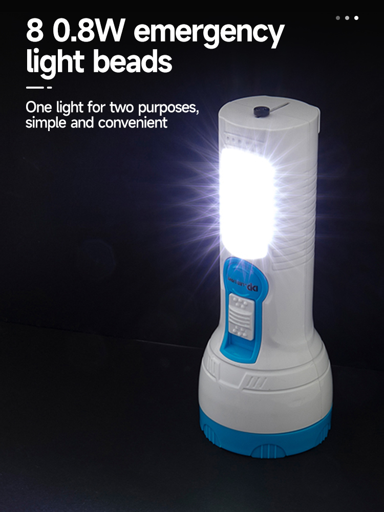33-9092B-Rechargeable LED Emergency Flashlight Torch with Side Light 33-9092B-Rechargeable LED Emergency Flashlight Torch with Side Light