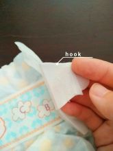 diaper raw material making nonwoven big ear hook