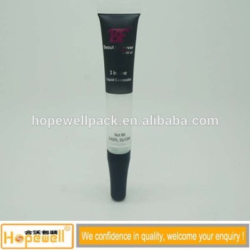 15g cosmetics lipstick plastic tube with transparent