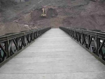 Steel Structure Prefabricated Temporary Bailey Bridge