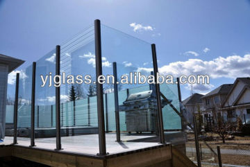 toughened glass for frameless glass pool fence