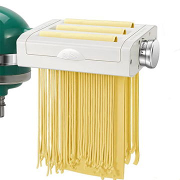 AMZCHEF Stainless Steel Pasta Attachment with Pasta Rack - Search Engine Title