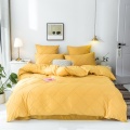 Wholesale Brushed Microfiber 4Pieces BedSheets Set for Home