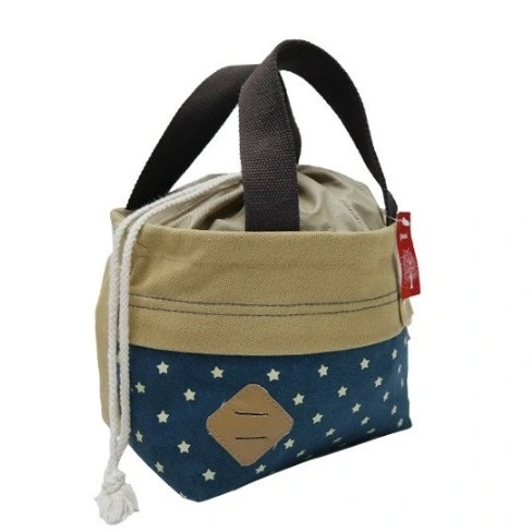 Simple Style Cotton Handle Cooler Bag