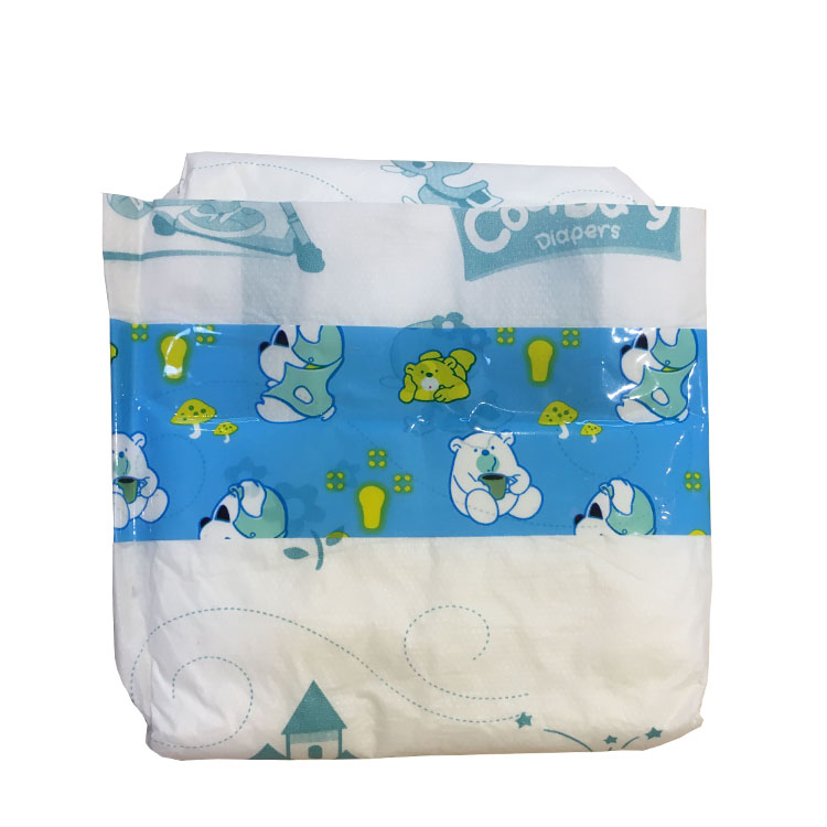 feature super bebe diapers with ISO certificate