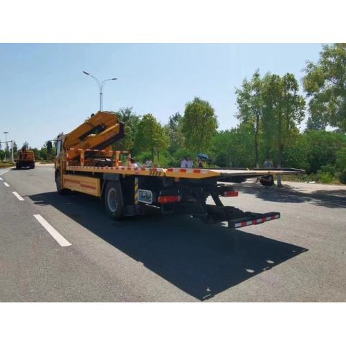 Faw 8 ton crane plat lengan crane wrecker