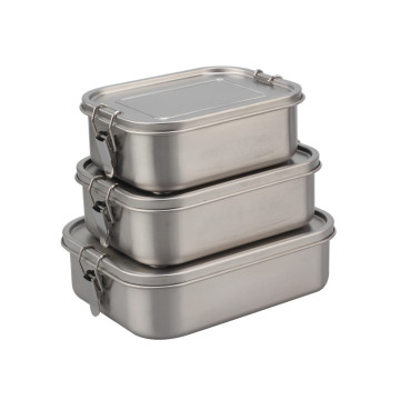 Stainless Steel Lunch Box with Divider