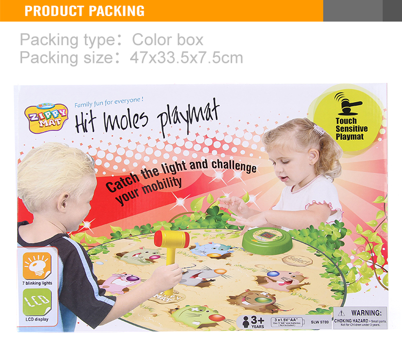 Kids Whack A Mole Game Mat