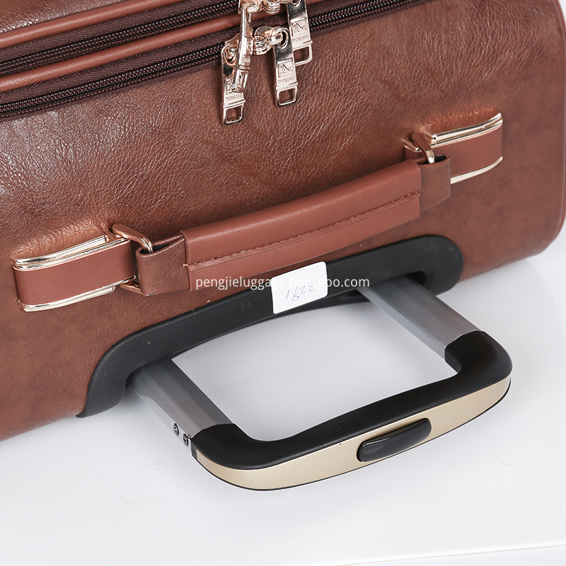 Customized PU travel business luggage set4