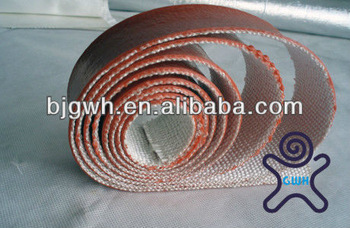 heat resistant Silicone rubber E fiberglass heat tape