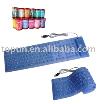 Flexible keyboard TP-2002, silicon keyboard