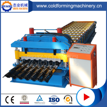 Steel Structure House Glazed Tiles Forming Machine