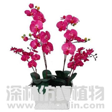 cheap artificial silk orchids flowers ,bulk silk flowers