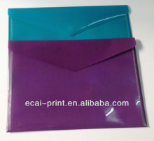 PP plastic file packet printing /Plastic environmental protection printing