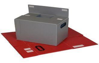 Foldable Coroplast Sheet Coroplast Boxes Polypropylene , As