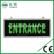 Maintained, Safety Signs and Symbols Rechargeable LED Exit Sign