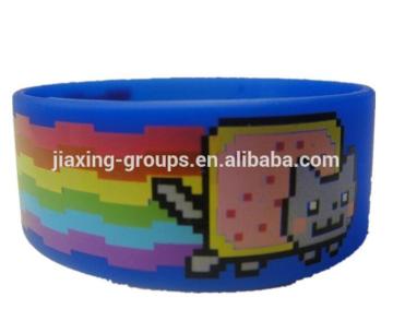 Wholesale custom logo print elastic wristbands