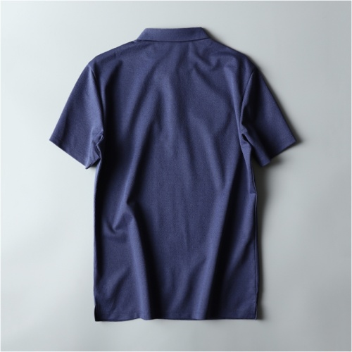 Men's Short Sleeve T-Shirt With Button