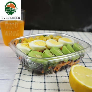 Clear Takeaway Fruit Transparent Food Containers Salad Bowl