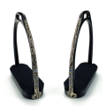 Horse Lacquered Malleable Iron Fillis Horse Stirrup