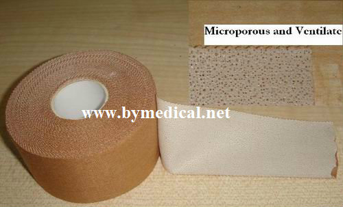 Skin Colour Strong Adhesive Rigid Rayon Sports Strapping Tape